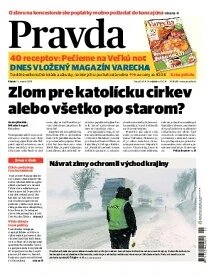 Obálka e-magazínu Pravda 15. 3. 2013