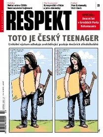 Obálka e-magazínu Respekt 23/2012