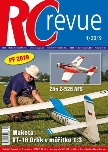 Obálka e-magazínu RC revue 1/2019