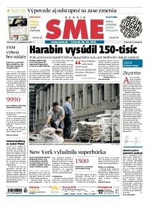 Obálka e-magazínu SME 30.10.2012