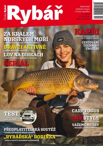 Obálka e-magazínu Český rybář 2/2022