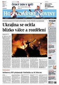 Obálka e-magazínu Hospodářské noviny 036 - 20.2.2014