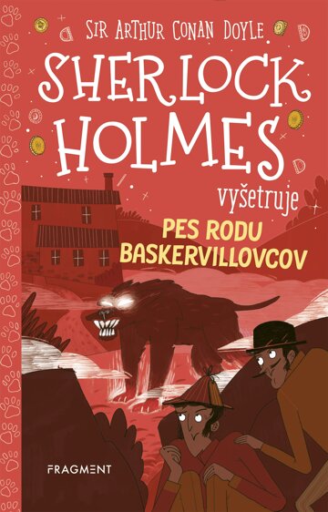 Obálka knihy Sherlock Holmes vyšetruje: Pes rodu Baskervillovcov