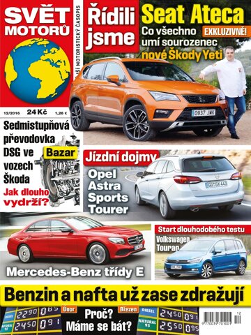 Obálka e-magazínu Svět motorů 21.3.2016