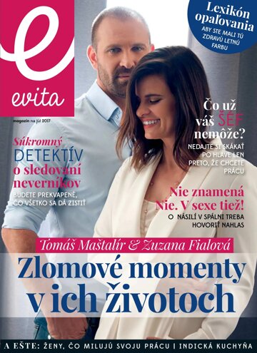Obálka e-magazínu EVITA magazín 7/2017