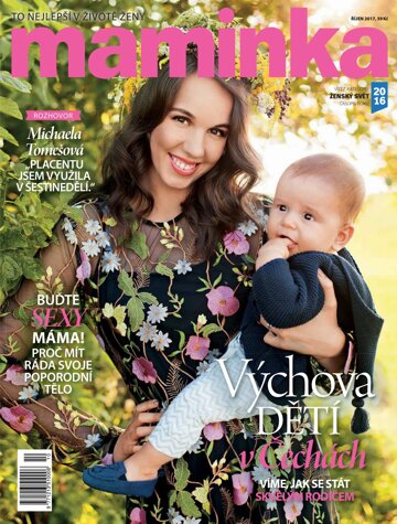 Obálka e-magazínu Maminka 10/2017