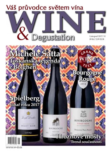 Obálka e-magazínu Wine and Degustation 11/2017