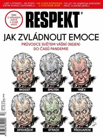 Obálka e-magazínu Respekt 17/2020