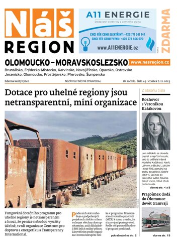 Obálka e-magazínu Náš Region - Olomoucko/Moravskoslezsko 49/2023