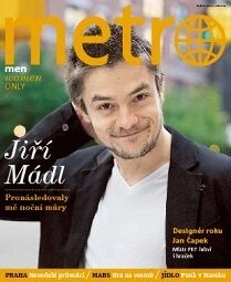 Obálka e-magazínu MEN ONLY Metro - 23.4.2014