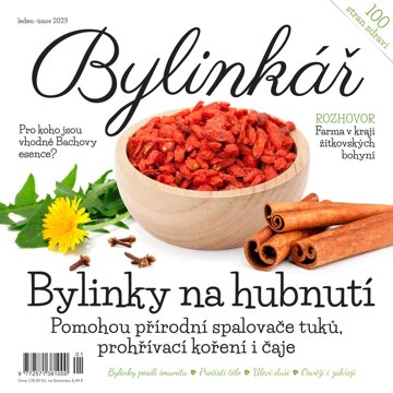 Obálka e-magazínu Bylinkář 1-2/2023