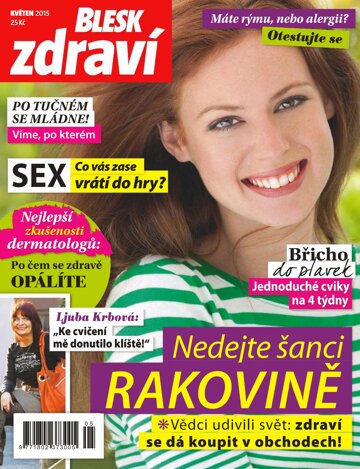 Obálka e-magazínu Blesk Zdraví 5/2015