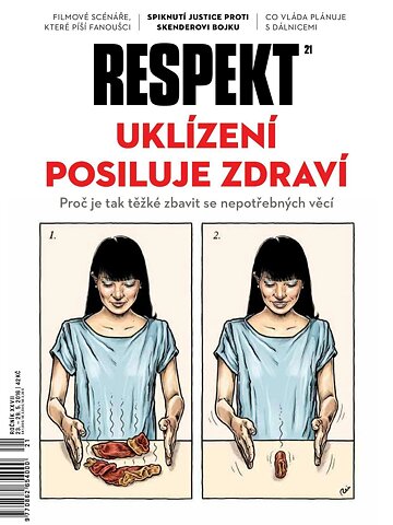 Obálka e-magazínu Respekt 21/2016