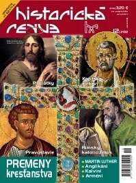 Obálka e-magazínu Historická Revue december 2012
