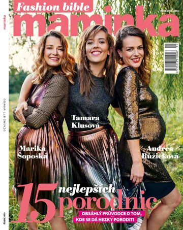 Obálka e-magazínu Maminka 10/2019