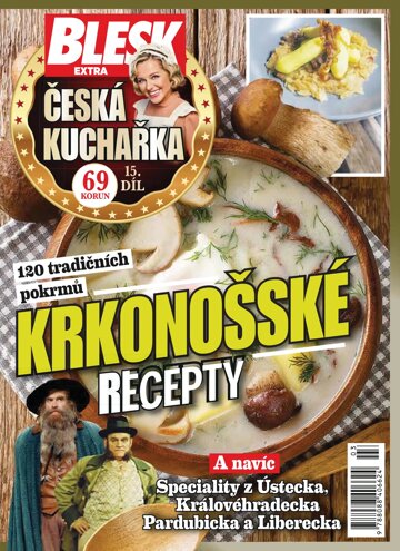 Obálka e-magazínu Česká kuchařka Krkonošské recepty