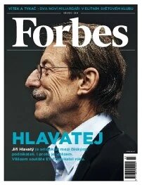 Obálka e-magazínu Forbes 3/2014