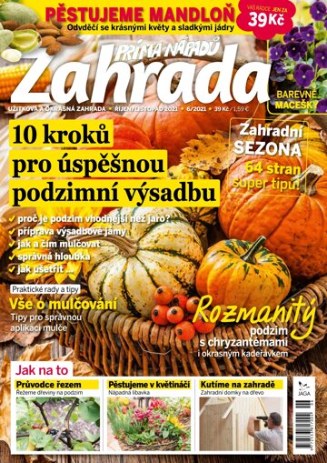 Obálka e-magazínu Zahrada prima nápadů 6/2021