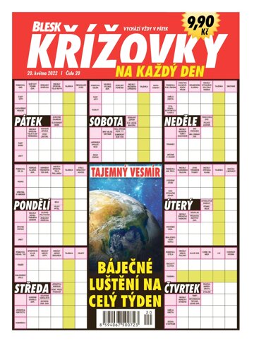 Obálka e-magazínu Blesk křížovky na každý den 20/2022