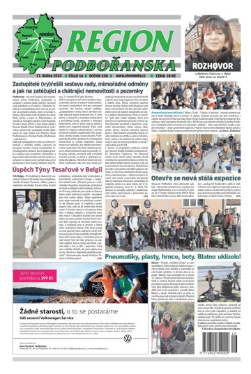 Obálka e-magazínu Region Podbořanska 16/24
