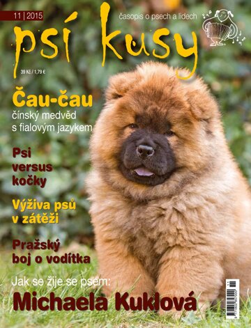 Obálka e-magazínu Psí kusy 11/2015