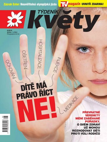 Obálka e-magazínu Týdeník Květy 8/2018