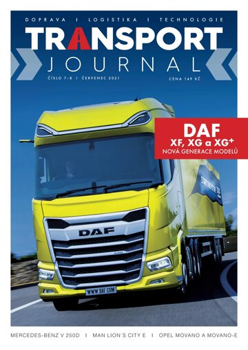 Obálka e-magazínu TRANSPORT Journal 7-8/2021