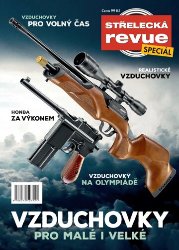 Obálka e-magazínu Střelecká revue Speciál Speciál Vzduchovky pro malé i velké