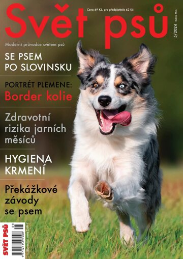 Obálka e-magazínu Svět psů 5/2024