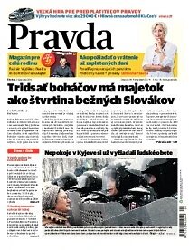 Obálka e-magazínu Pravda 23. 1. 2014