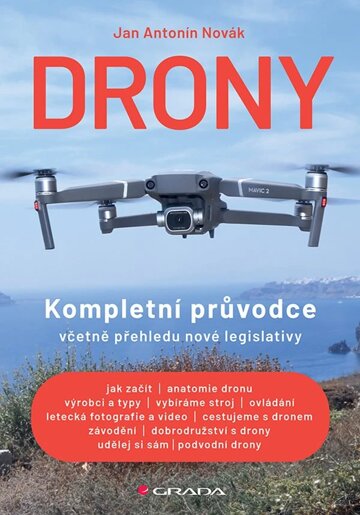 Obálka knihy Drony