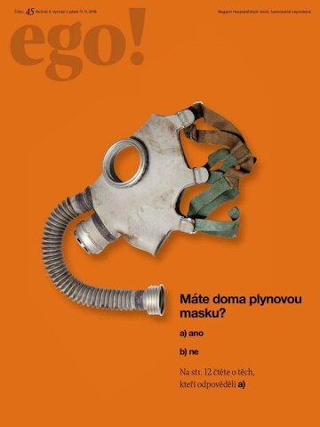 Obálka e-magazínu Hospodářské noviny - příloha Ego! 219 - 11.11.2016 magazín Ego!