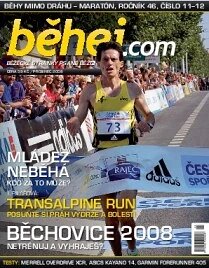 Obálka e-magazínu Časopis Běhej.com (prosinec) 2008