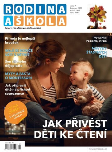 Obálka e-magazínu Rodina a škol 09/2019