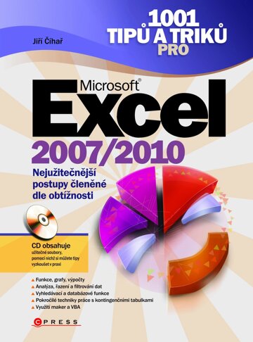 Obálka knihy 1001 tipů a triků pro MS Excel 2007/2010