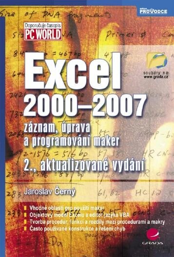 Obálka knihy Excel 2000-2007