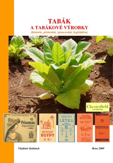 Obálka knihy Tabák a tabákové výrobky