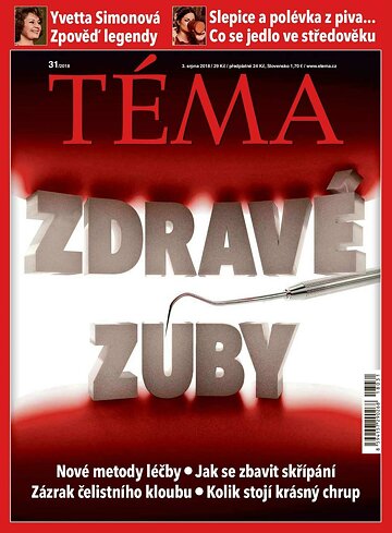 Obálka e-magazínu TÉMA 3.8.2018
