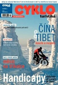 Obálka e-magazínu Cykloturistika 1/2011