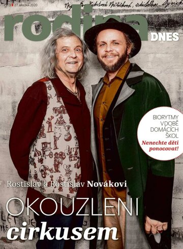 Obálka e-magazínu Magazín RODINA DNES - 27.3.2020