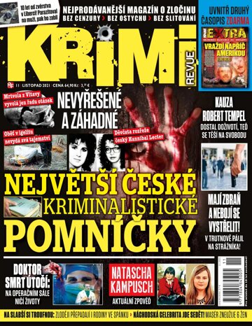 Obálka e-magazínu Krimi revue 11/21