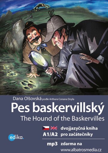 Obálka knihy Pes baskervillský A1/A2