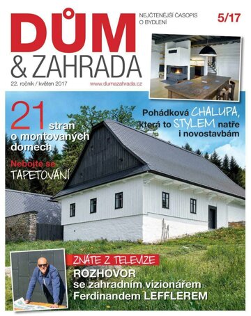 Obálka e-magazínu Dům a zahrada 5/2017
