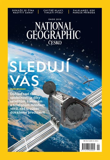 Obálka e-magazínu National Geographic 2/2018