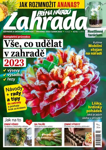 Obálka e-magazínu Zahrada prima nápadů 7/2022