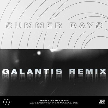 Obálka uvítací melodie Summer Days (Galantis Remix)