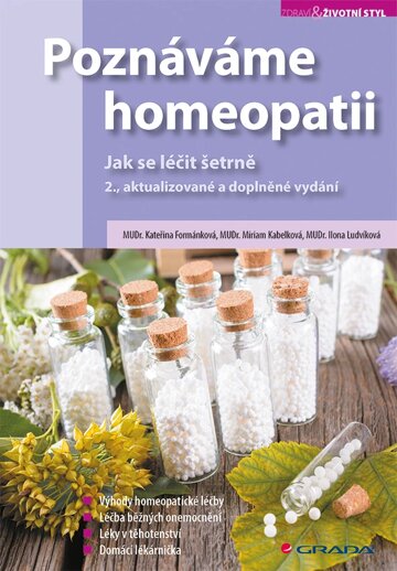 Obálka knihy Poznáváme homeopatii