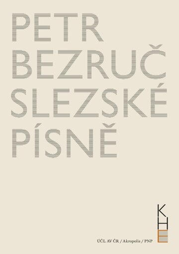 Obálka knihy Slezské písně