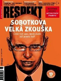 Obálka e-magazínu Respekt 11/2012