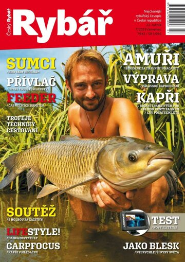 Obálka e-magazínu Český rybář 7/2019